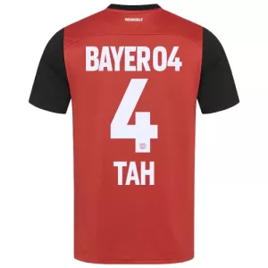 Bayer 04 Leverkusen Jonathan Tah 4 Hjemmebanetrøje 24/25