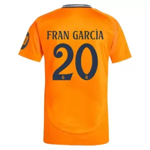 Real Madrid Fran Garcia 20 Udebanetrøje 24/25