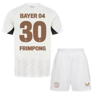 Bayer 04 Leverkusen Jeremie Frimpong 30 Udebanetrøje Barn 24/25