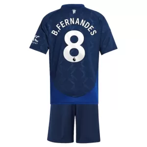 Manchester United Bruno Fernandes 8 Udebanetrøje Barn 24/25