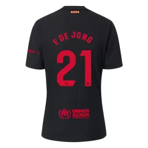 FC Barcelona Frenkie de Jong 21 Udebanetrøje 24/25