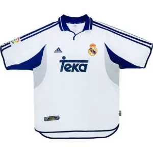 Real Madrid 2000-01 Hjemmebanetrøje Retro