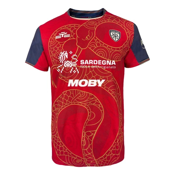Cagliari Calcio Trøje 24/25 Speciel Cagliari Calcio Trøje 24/25 Speciel