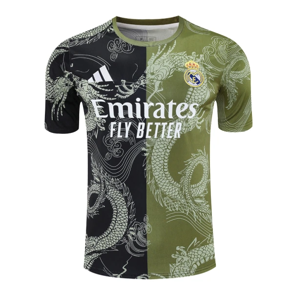 Real Madrid Trøje 24/25 Dragon Grøn Real Madrid Trøje 24/25 Dragon Grøn
