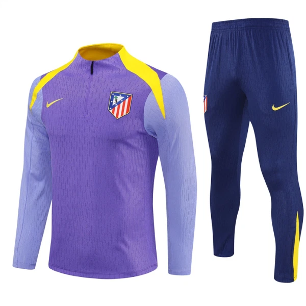 Atlético Madrid Trænings sweatshirt sæt 25/26 Violet Atlético Madrid Trænings sweatshirt sæt 25/26 Violet