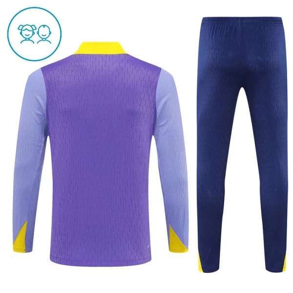 Atlético Madrid Trænings sweatshirt sæt Barn 25/26 Violet