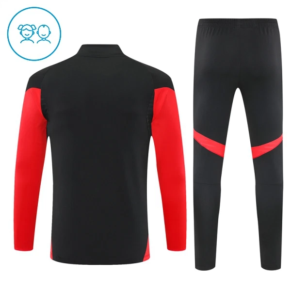FC Bayern München Trænings sweatshirt sæt Barn 25/26 Sort
