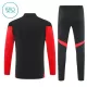 FC Bayern München Trænings sweatshirt sæt Barn 25/26 Sort