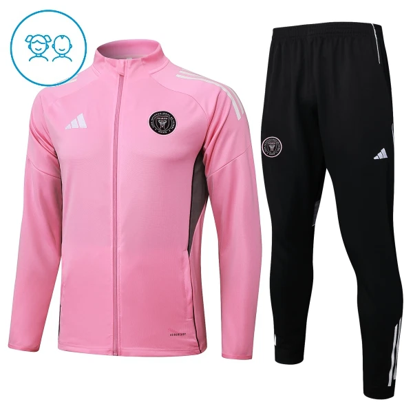Inter Miami CF Træningsjakkedragter Barn 24/25 Lyserød Inter Miami CF Træningsjakkedragter Barn 24/25 Lyserød