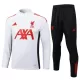 Liverpool Trænings sweatshirt sæt 25/26 Hvid Liverpool Trænings sweatshirt sæt 25/26 Hvid