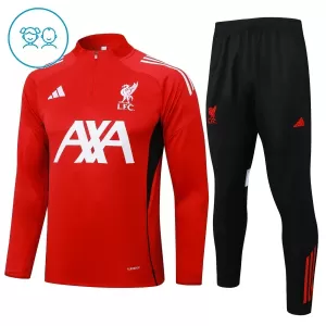 Liverpool Trænings sweatshirt sæt Barn 24/25 Rød