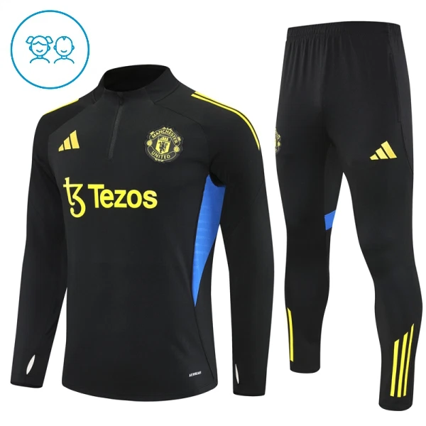 Manchester United Trænings sweatshirt sæt Barn 25/26 Manchester United Trænings sweatshirt sæt Barn 25/26