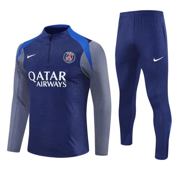 Paris Saint-Germain Trænings sweatshirt sæt 25/26 Flåde Paris Saint-Germain Trænings sweatshirt sæt 25/26 Flåde
