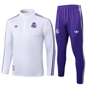 Real Madrid Trænings sweatshirt sæt 25/26 Hvid