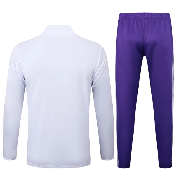 Real Madrid Trænings sweatshirt sæt 25/26 Hvid
