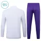 Real Madrid Trænings sweatshirt sæt Barn 25/26 Hvid