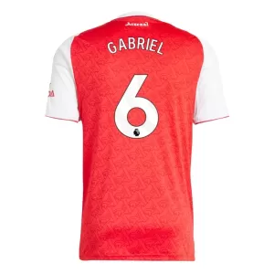 Arsenal Gabriel 6 Hjemmebanetrøje 25/26