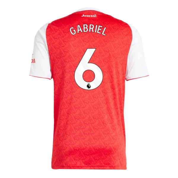 Arsenal Gabriel 6 Hjemmebanetrøje 25/26 Arsenal Gabriel 6 Hjemmebanetrøje 25/26