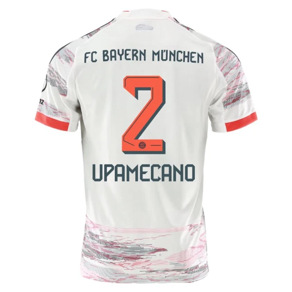 FC Bayern München Dayot Upamecano 2 Udebanetrøje 25/26 FC Bayern München Dayot Upamecano 2 Udebanetrøje 25/26