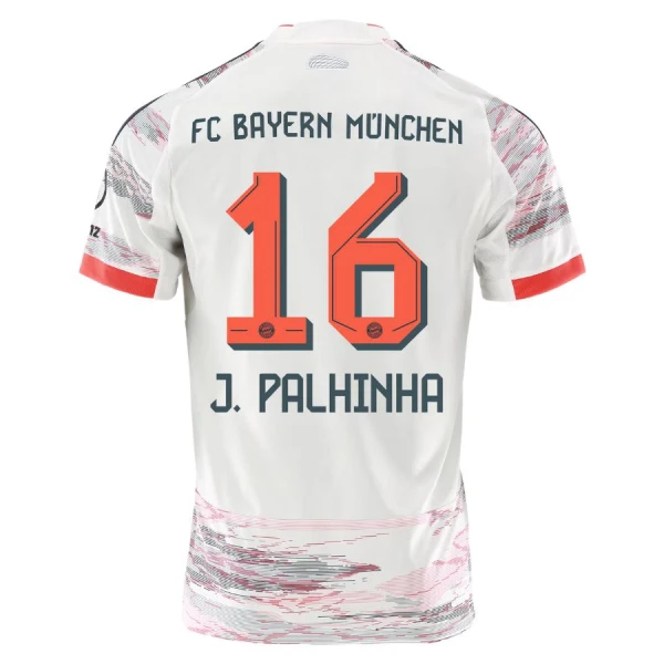 FC Bayern München J. Palhinha 16 Udebanetrøje 25/26 FC Bayern München J. Palhinha 16 Udebanetrøje 25/26