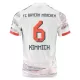 FC Bayern München Joshua Kimmich 6 Udebanetrøje 25/26 FC Bayern München Joshua Kimmich 6 Udebanetrøje 25/26