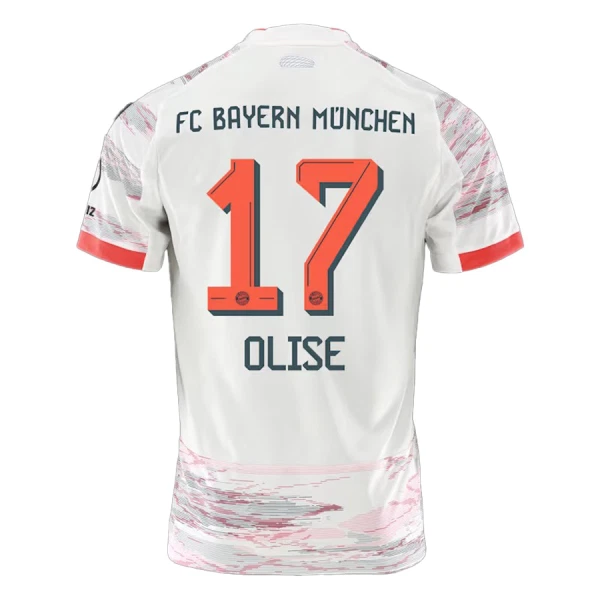 FC Bayern München Olise 17 Udebanetrøje 25/26 FC Bayern München Olise 17 Udebanetrøje 25/26