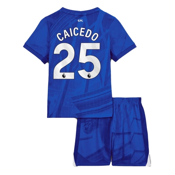 Chelsea Caicedo 25 Hjemmebanetrøje Barn 25/26 Chelsea Caicedo 25 Hjemmebanetrøje Barn 25/26
