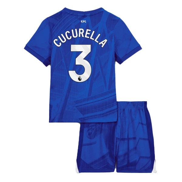 Chelsea Cucurella 3 Hjemmebanetrøje Barn 25/26 Chelsea Cucurella 3 Hjemmebanetrøje Barn 25/26