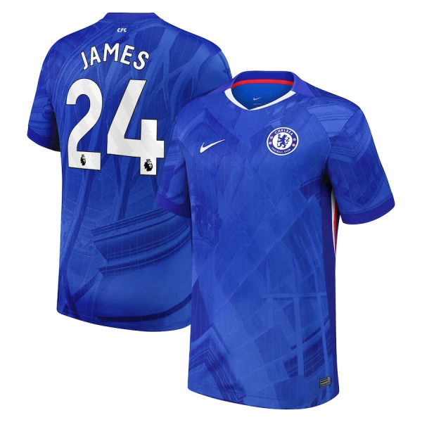 Chelsea James 24 Hjemmebanetrøje 25/26 Chelsea James 24 Hjemmebanetrøje 25/26
