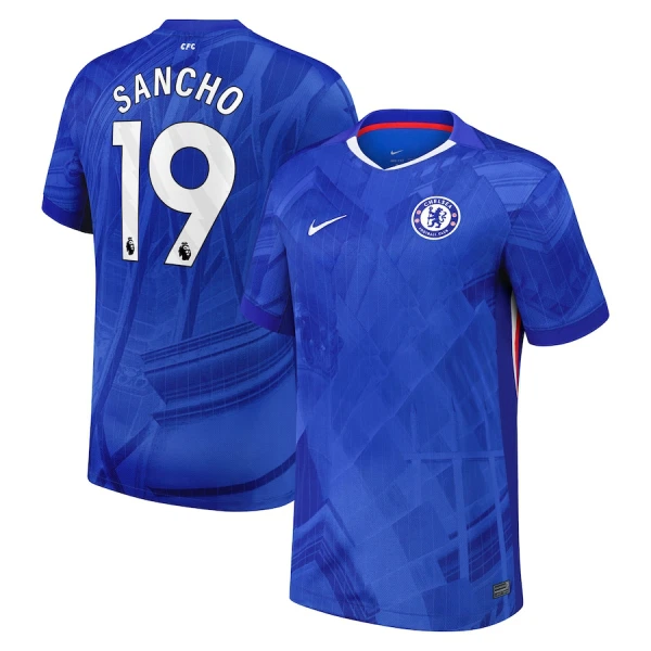 Chelsea Sancho 19 Hjemmebanetrøje 25/26 Chelsea Sancho 19 Hjemmebanetrøje 25/26
