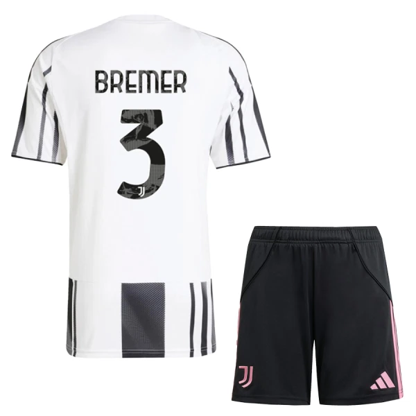 Juventus Bremer 3 Hjemmebanetrøje Barn 25/26 Juventus Bremer 3 Hjemmebanetrøje Barn 25/26