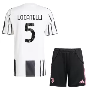 Juventus Locatelli 5 Hjemmebanetrøje Barn 25/26