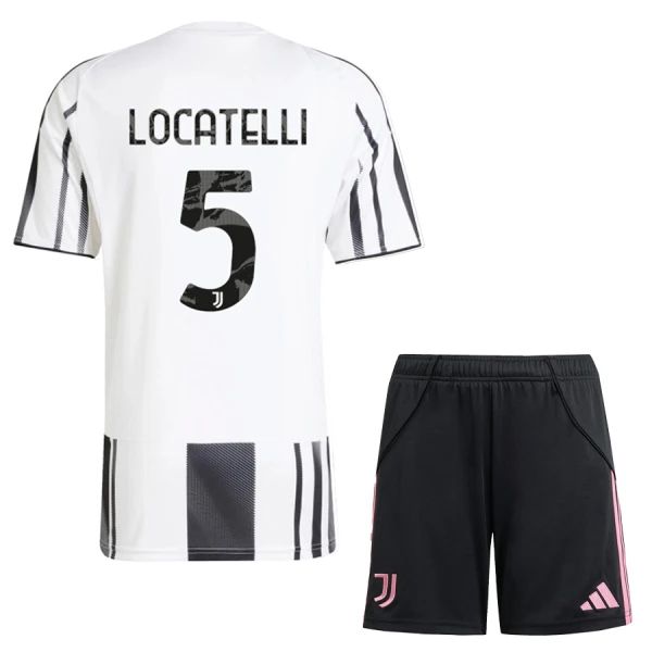 Juventus Locatelli 5 Hjemmebanetrøje Barn 25/26 Juventus Locatelli 5 Hjemmebanetrøje Barn 25/26