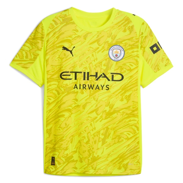 Manchester City Ederson Moraes M. 31 Målmand Trøje 25/26 Gul