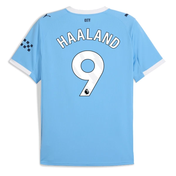 Manchester City Erling Haaland 9 Hjemmebanetrøje 25/26 Manchester City Erling Haaland 9 Hjemmebanetrøje 25/26