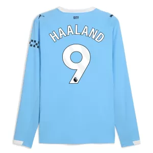 Manchester City Erling Haaland 9 Hjemmebanetrøje 25/26 Langærmet
