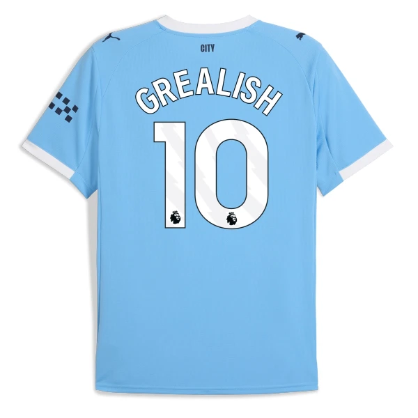 Manchester City Jack Grealish 10 Hjemmebanetrøje 25/26 Manchester City Jack Grealish 10 Hjemmebanetrøje 25/26