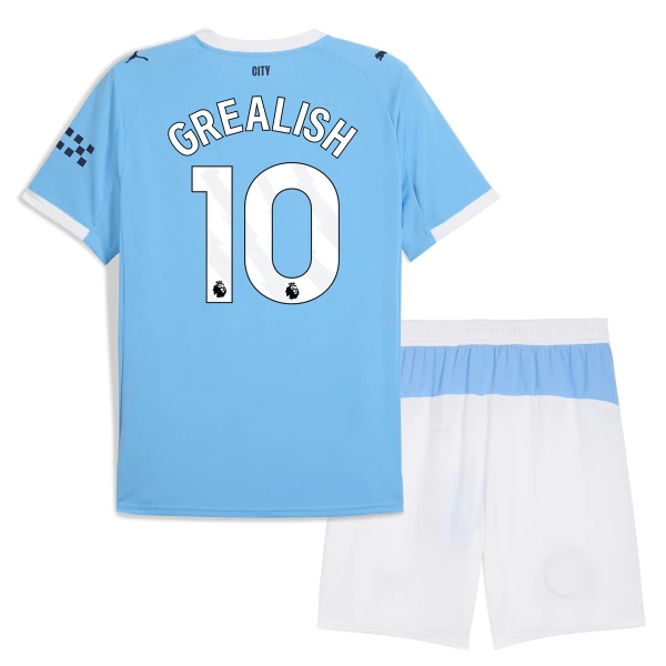 Manchester City Jack Grealish 10 Hjemmebanetrøje Barn 25/26 Manchester City Jack Grealish 10 Hjemmebanetrøje Barn 25/26