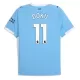 Manchester City Jérémy Doku 11 Hjemmebanetrøje 25/26 Manchester City Jérémy Doku 11 Hjemmebanetrøje 25/26