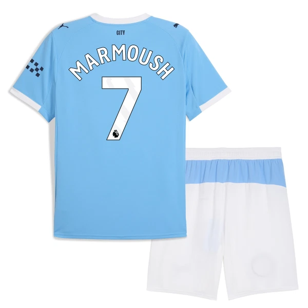 Manchester City Marmoush 7 Hjemmebanetrøje Barn 25/26 Manchester City Marmoush 7 Hjemmebanetrøje Barn 25/26