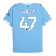Manchester City Phil Foden 47 Hjemmebanetrøje 25/26 Manchester City Phil Foden 47 Hjemmebanetrøje 25/26