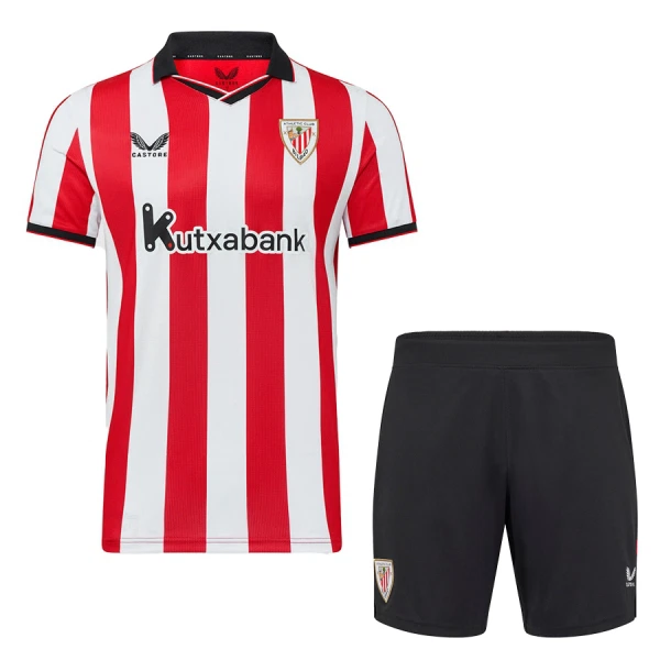 Athletic Bilbao Hjemmebanetrøje Barn 25/26 Athletic Bilbao Hjemmebanetrøje Barn 25/26