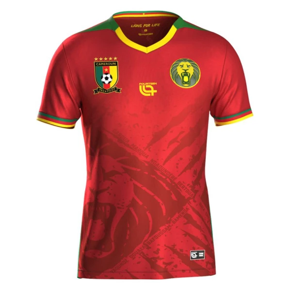 Cameroun Udebanetrøje Barn 2025