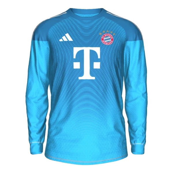 FC Bayern München Målmand Trøje 25/26 Langærmet Blå
