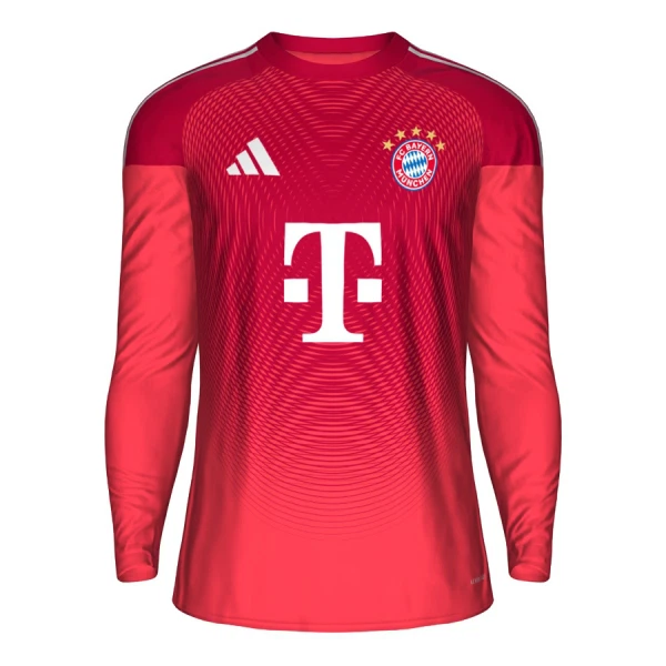 FC Bayern München Målmand Trøje 25/26 Langærmet Rød FC Bayern München Målmand Trøje 25/26 Langærmet Rød