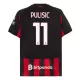 AC Milan Christian Pulišić 11 Hjemmebanetrøje 25/26 AC Milan Christian Pulišić 11 Hjemmebanetrøje 25/26