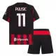 AC Milan Christian Pulišić 11 Hjemmebanetrøje Barn 25/26