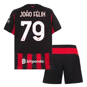 AC Milan João Félix 79 Hjemmebanetrøje Barn 25/26