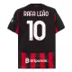 AC Milan Rafael Leão 10 Hjemmebanetrøje 25/26 AC Milan Rafael Leão 10 Hjemmebanetrøje 25/26