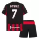 AC Milan Santiago Gimenez 7 Hjemmebanetrøje Barn 25/26 AC Milan Santiago Gimenez 7 Hjemmebanetrøje Barn 25/26